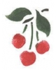 Trafaretai 7x10cm Cherries